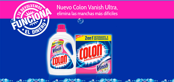 Prueba Colon Vanish Ultra sin compromiso