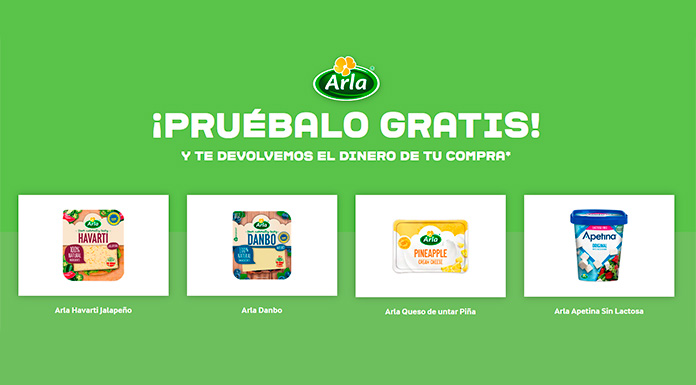 Prueba gratis quesos Arla