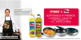 Consigue un premio de Pyrex y La Masía consigue premios pyrex con aceites la masia