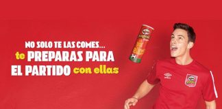 camiseta de futbol gratis con Pringles