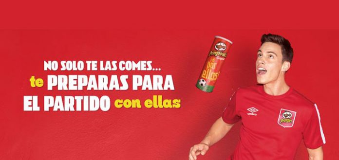 camiseta de futbol gratis con Pringles