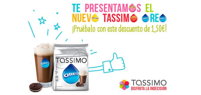 cupon descuento Tassimo Oreo