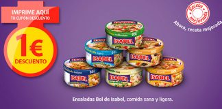 Ensaladas Bol Isabel: Cupón Descuento cupon descuento ensaladas bol isabel