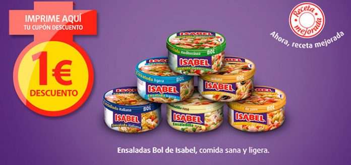 cupon descuento ensaladas bol isabel