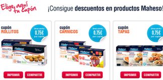 Descuentos en productos Maheso cupones descuento maheso