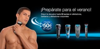 hasta 50 euros regalo con Braun
