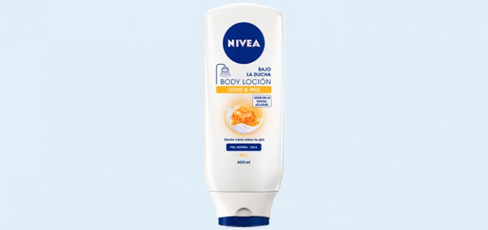 muestra gratis nuevo Nivea bajo la ducha capricho de miel