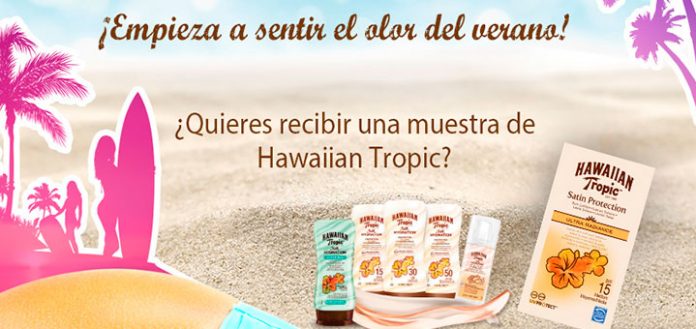 muestras gratis hawaiian tropic verano