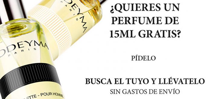 muestras gratis perfume Yodeyma