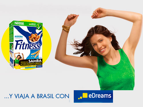 viaja gratis a Brasil con Fitness de Nestle