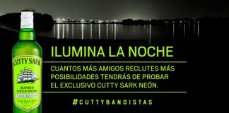 Consigue una botella Cutty Sark Neón consigue una botella Cutty Sark Neón