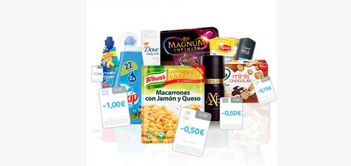 cupones de descuento Unilever