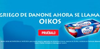 Descuento en Oikos de Danone descuento en Oikos de Danone