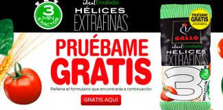 Prueba gratis las Hélices Extrafinas de Gallo prueba gratis las helices extrafinas de Gallo