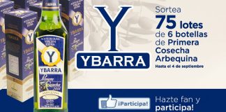 Sorteo 75 lotes de aceite de oliva Ybarra sorteo de 75 lotes de aceite de oliva Ybarra