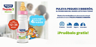 Consigue gratis Puleva Peques 3 Biberón