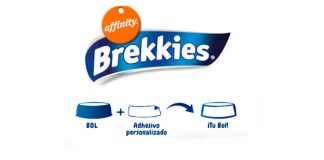 Comedero personalizado gratis con Brekkies comedero personalizado gratis con Brekkies