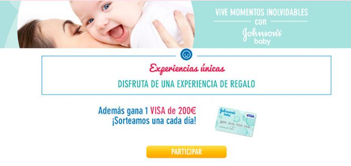 consigue una experiencia con Johnson´s baby