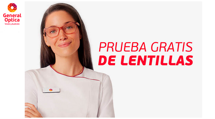 Prueba lentillas gratis con General Optica