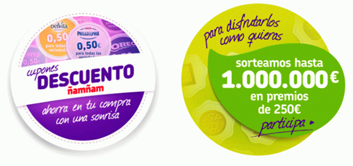 cupones descuento en productos Mondelez