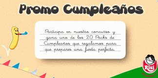 Gana un pack de cumpleaños con Gusanitos gana un pack de cumpleaños con Gusanitos