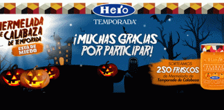 Sorteo 250 mermeladas de calabaza Hero sorteo de 250 mermeladas de calabaza Hero