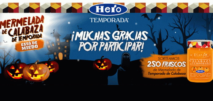 sorteo de 250 mermeladas de calabaza Hero