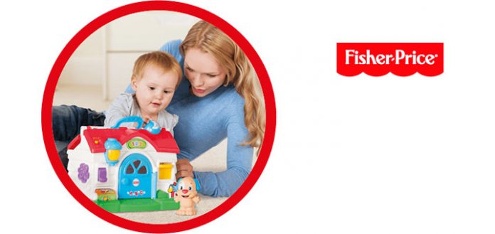 gana 10 juguetes de Fisher Price