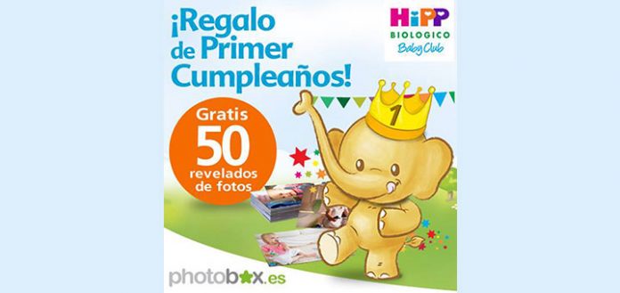 gratis 50 revelados de fotos con HiPP