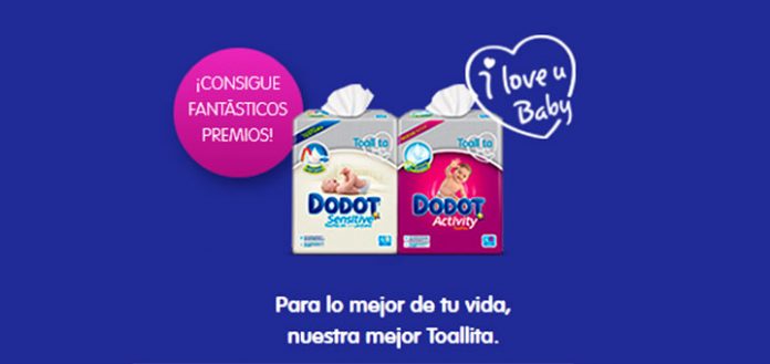 muestras gratis de toallitas Dodot