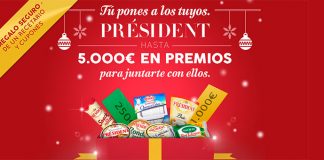 consigue premios con Président