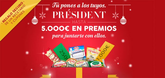 consigue premios con Président