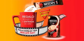 Entradas de cine gratis con Nescafé 3 en 1 entradas de cine gratis con nescafé 3 en 1