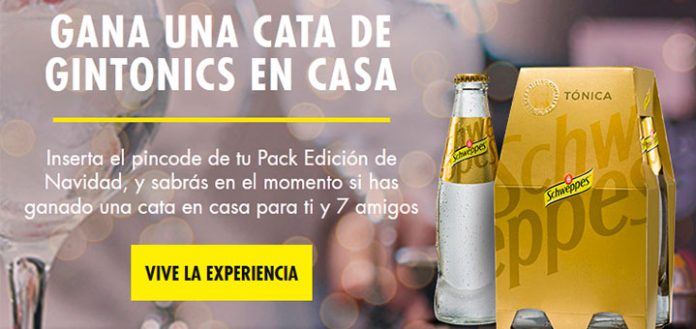 gana una cata de gintonics con Schweppes