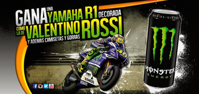 gana una yamaha r1 con Monster Energy