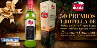Sorteo de 50 premios con La Masía sorteo de 50 premios con La Masía