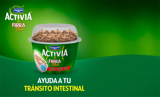 consigue 1 euro de descuento en Activia Fibra Plus