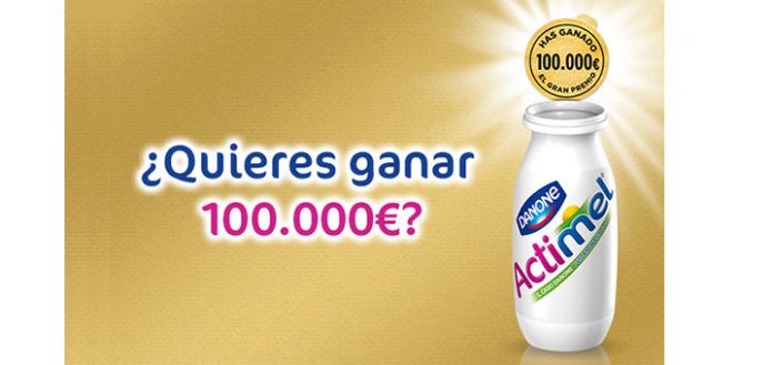 gana 100000 euros con Actimel