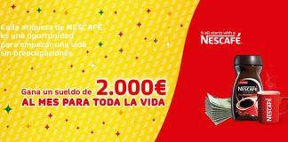 Gana un sueldo para toda la vida con Nescafé gana un sueldo para toda la vida con Nescafé