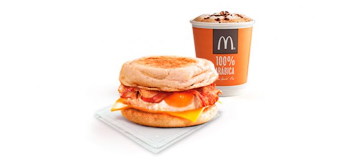 Consigue gratis un McMuffin con McDonald's