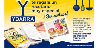 Consigue gratis un Recetario Mayonesa Ybarra Consigue gratis un Recetario Mayonesa Ybarra