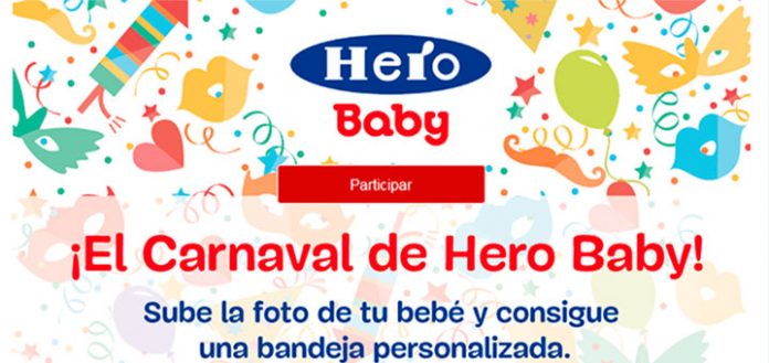 Consigue una bandeja personalizada con Hero Baby
