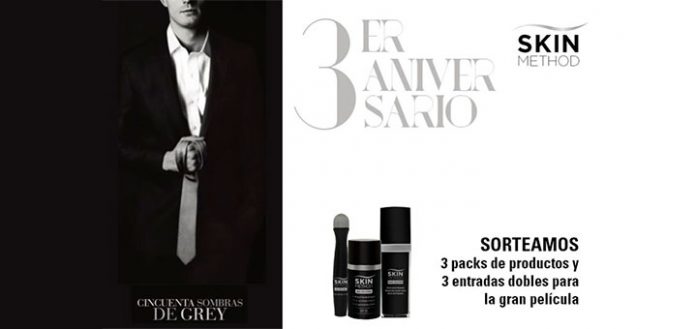 Productos Skin Method y entrada doble 50 Sombras de Grey