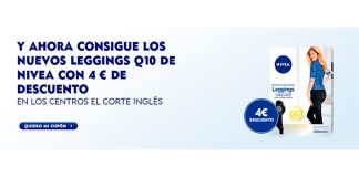 Descuento en los nuevos Leggins Q10 de nivea Descuento en los nuevos Leggins Q10 de nivea