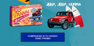 Consigue un Jeep Wrangler con Panini Consigue un Jeep Wrangler con Panini