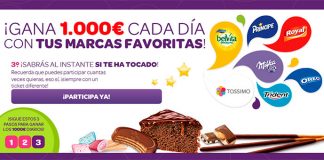 Gana 1000 euros cada día con Mondelez Gana 1000 euros cada día con Mondelez