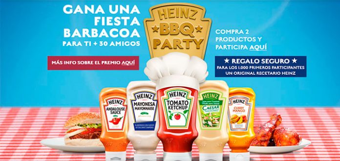 Gana una BBQ party con Heinz