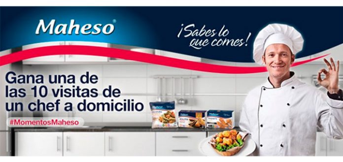 Gana una visita de un chef a domicilio con Maheso