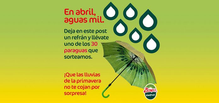 Llévate un paraguas con Zespri