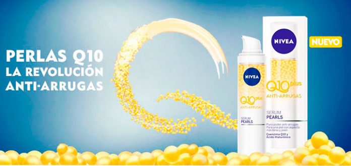 Muestras gratis de perlas Q10 de Nivea